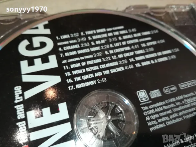 SUZANNE VEGA CD-ВНОС SWISS 2411241158, снимка 12 - CD дискове - 48085827