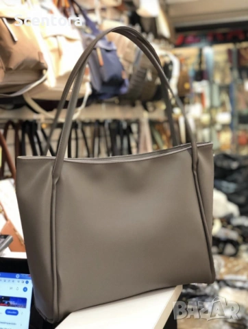 Класическа дамска чанта от естествена кожа , снимка 6 - Чанти - 53784949