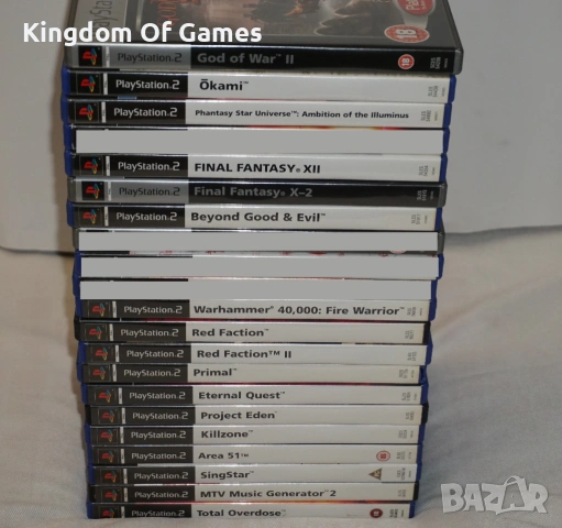 Игри за PS2 God Of War 2/Okami/Phantasy Star Universe/Red Faction 1 2/Warhammer/Killzone/Beyond Good, снимка 16 - Игри за PlayStation - 51740893