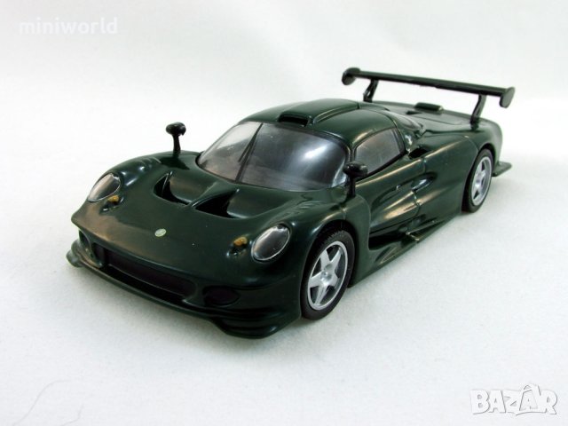 Lotus 7 Elise GT1 1996 - мащаб 1:43 на ДеАгостини модела е нов в блистер, снимка 1 - Колекции - 41724236