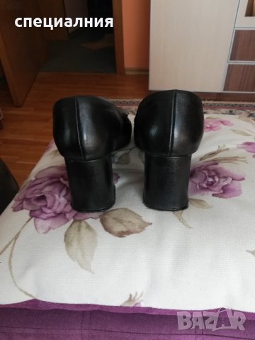 Черни дамски обувки „Джи Ан“, снимка 3 - Дамски обувки на ток - 39999318