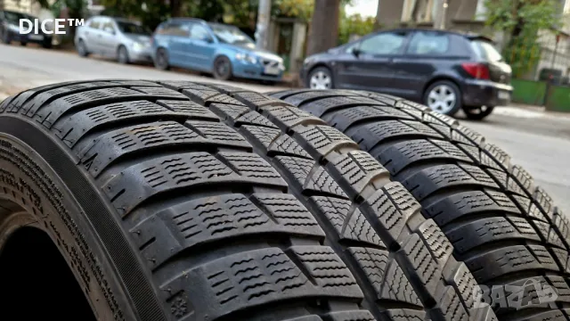 7мм 225/55/17 зимни гуми Falken Eurowinter HS449 , снимка 1