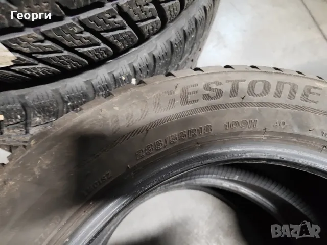 2бр.зимни гуми 235/55/18 Bridgestone, снимка 3 - Гуми и джанти - 48344776