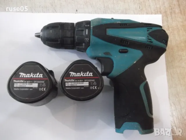 Бормашина "Makita - DF330DWE" акумулаторна работеща, снимка 3 - Бормашини - 49455451