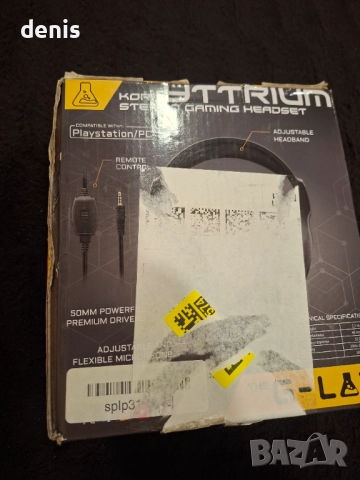 Слушалки за компютър G-Lab Korp, съвместим компютър, PS4, Xboxone, черни, снимка 7 - Аксесоари - 52416736