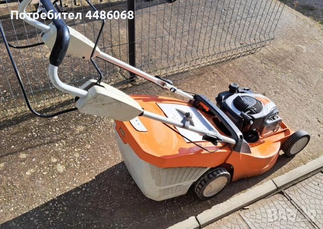 Бензинова самоходна косачка STIHL RM 448 T, снимка 2 - Градинска техника - 53254318