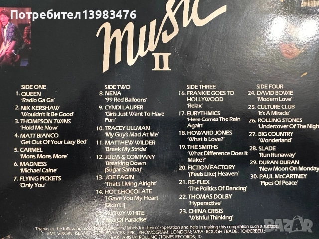 Двойна плоча NOW THAT’S WHAT I CALL MUSIC 2, снимка 3 - Грамофонни плочи - 53433438