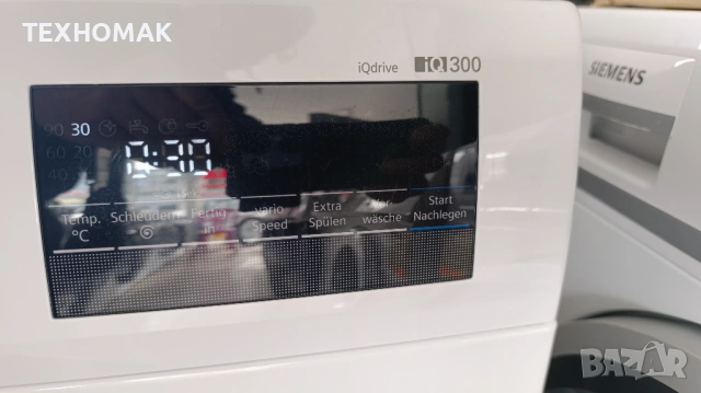 Пералня SIEMENS IQ 300 8кг. клас A +++ инверторен мотор, снимка 3 - Перални - 53488236