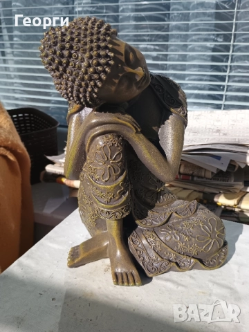 Статуетка Буда-52, снимка 5 - Статуетки - 52376311