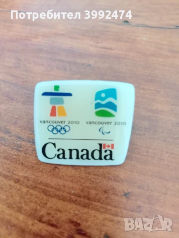 Значка от   Ванкувър, 2010г.