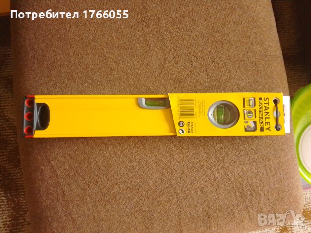 Нивелир Stanley 40см, снимка 3 - Измервателни инструменти - 41205890