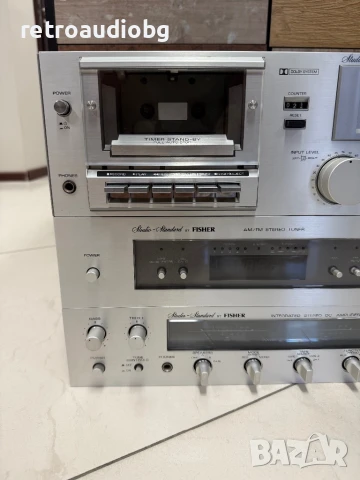 🔊Ретро аудио сет Fisher - дек, усилвател и тунер - Made in Japan🔊, снимка 4 - Аудиосистеми - 50573301