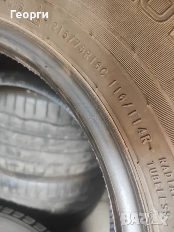 2бр.зимни гуми 215/75/16C Nokian, снимка 5 - Гуми и джанти - 55824756