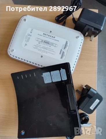 2 бр. Работещи Wi-Fi рутери - BT Home Hub 2.0  и Netgear DG834PN, снимка 3 - Рутери - 50269572