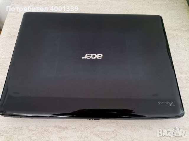 Лаптоп Acer Aspire 7730G - 512GB SSD, NVIDIA GeForce, снимка 1 - Лаптопи за дома - 44383842
