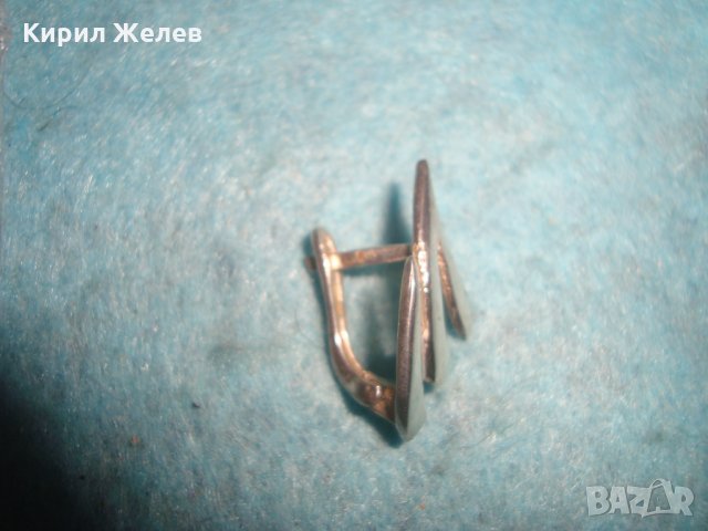 925 СРЕБРО АРТ СТИЛНА КРАСИВА СРЕБЪРНА ОБЕЦА 26306, снимка 8 - Обеци - 35820631