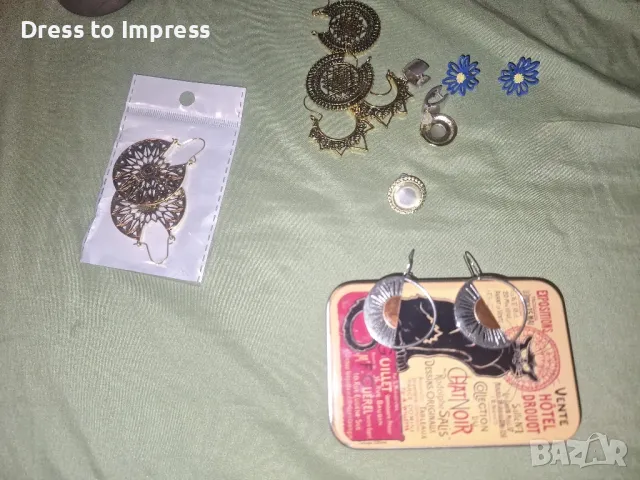 Сребърни обеци 5 гр и други бохемия, снимка 8 - Обеци - 48169683