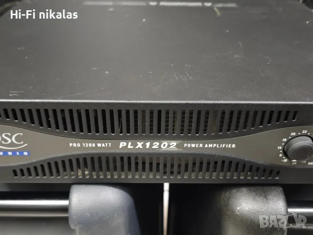 професионално крайно стъпало усилвател QSC PLX 1202, снимка 2 - Ресийвъри, усилватели, смесителни пултове - 56038794