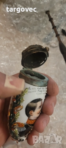 Уникална наградна немска военна лула, снимка 11 - Антикварни и старинни предмети - 52357267