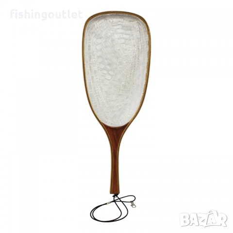 Мухарски кеп от дърво със силиконова мрежа Filstar Trout Master, снимка 2 - Такъми - 35694141