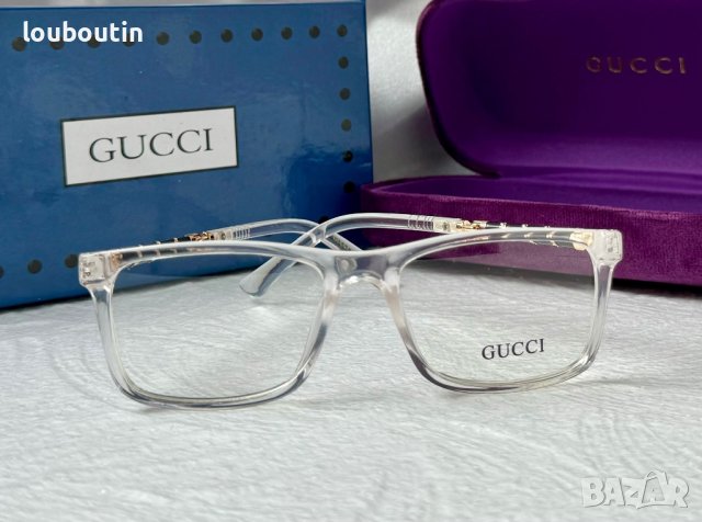 Gucci диоптрични рамки ,прозрачни слънчеви очила,очила за компютър, снимка 9 - Слънчеви и диоптрични очила - 44465602