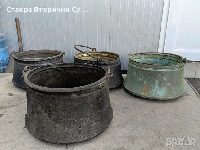 Стари медни съдове , снимка 6 - Антикварни и старинни предмети - 56205881