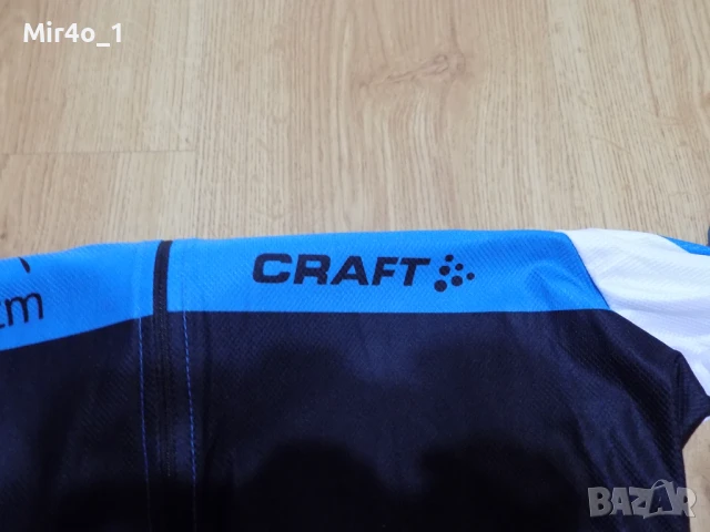 вело джърси craft тениска екип мъжко шосейно колоездене оригинално M, снимка 4 - Спортни дрехи, екипи - 51191359