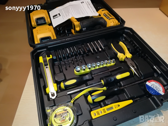 DEWALT ИНСТРУМЕНТИ-КОМПЛЕКТ С КУФАР 0304221726, снимка 14 - Винтоверти - 36329705