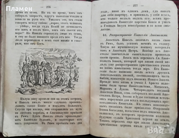 Библейская история /1859/, снимка 9 - Антикварни и старинни предмети - 36430795