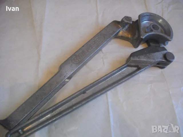 ROTHENBERGER 18mm Ръчен ТРЪБОГИБ огъване тръби ф18мм Радиус 50мм Промишлен Индустриален 3кг Алумин, снимка 6 - Други инструменти - 47603075