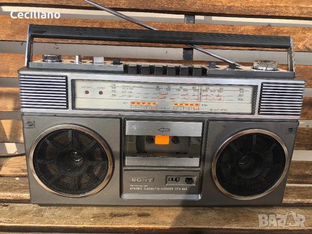 Sony CFS-S65S(1979) Хубав и Работещ Японски радиокасетофон!