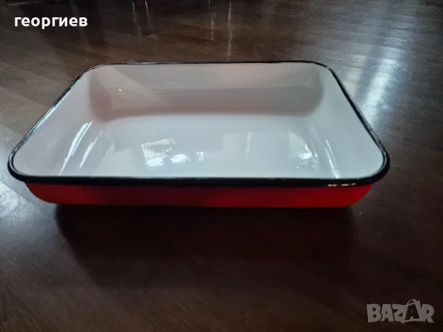 Нова голяма емайлирана тава 45см