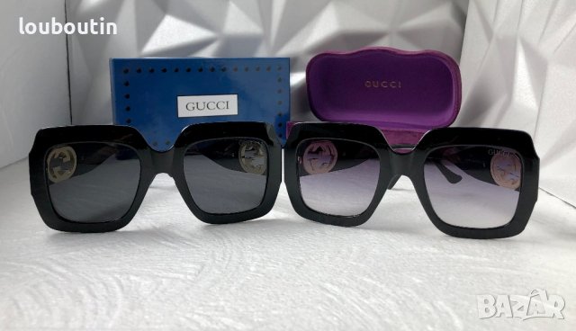 Gucci 2023 дамски слънчеви очила два цвята , снимка 14 - Слънчеви и диоптрични очила - 40780932