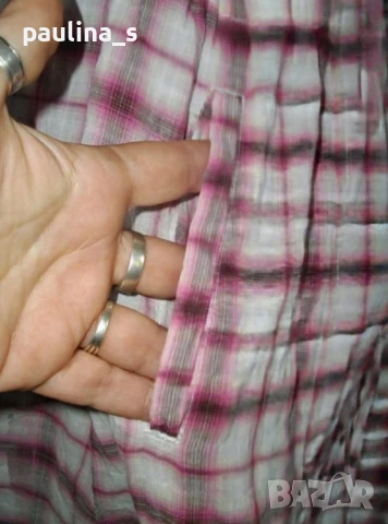 Два различни броя / Карирана маркова риза "ONLY" и "Spirituel" , снимка 13 - Ризи - 28526801