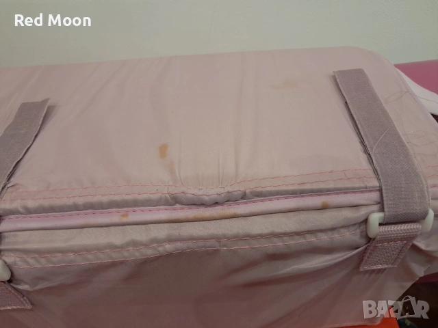 Детска кошара Cangaroo Bumbo – розова, снимка 10 - Бебешки легла и матраци - 53445987