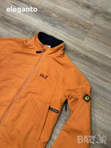 Мъжко яке  Jack Wolfskin  Crestview Desert Orange Soft Shell Jacket , L размер , снимка 5 - Якета - 53142075