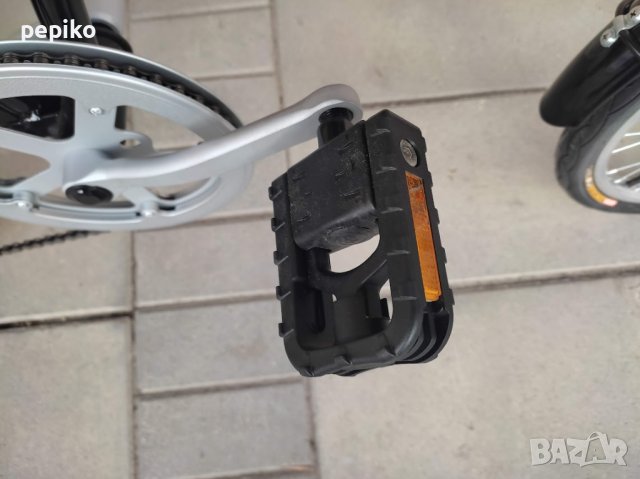 Продавам колела внос от Германия двойно сгъваем велосипед  BLACK PRO BIKE 20 цола, снимка 17 - Велосипеди - 39675186