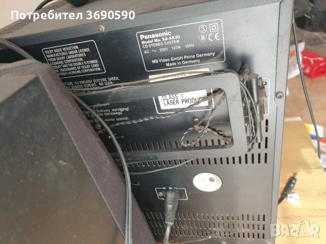 Panasonic SA-AK20 Аудио Система, снимка 2 - Аудиосистеми - 53872797