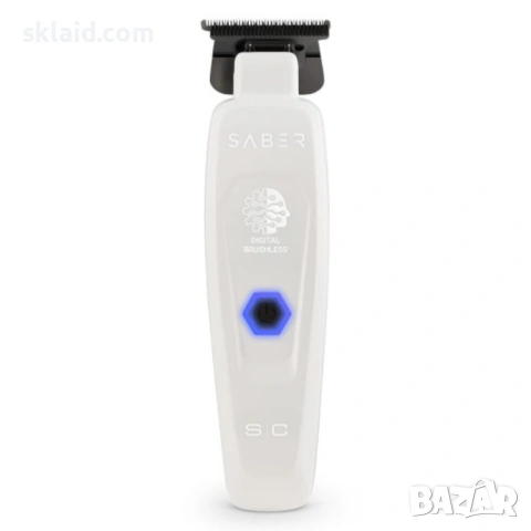 StyleCraft Saber II – Професионален бял тример, снимка 2 - Тримери - 53796711