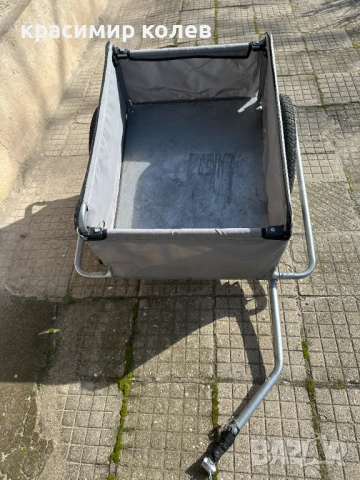 немско товарно ремарке за велосипед, снимка 3 - Велосипеди - 53408430