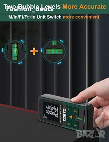 Нов Лазерно измервателен уред на разстояние/ Преносим Цифров инструмент Ремонт, снимка 8 - Други стоки за дома - 41160310