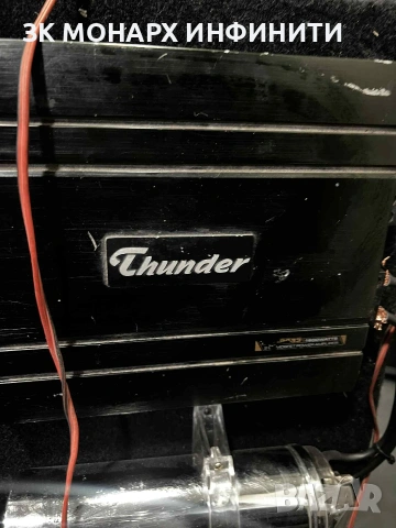 Бас каса с усилвател Thunder 1600W + Кондензатор, снимка 5 - Други - 53027444