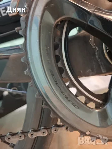 Курбели с плочи Shimano dura ace r9100 175 mm 52/36 t, снимка 2 - Части за велосипеди - 55762628
