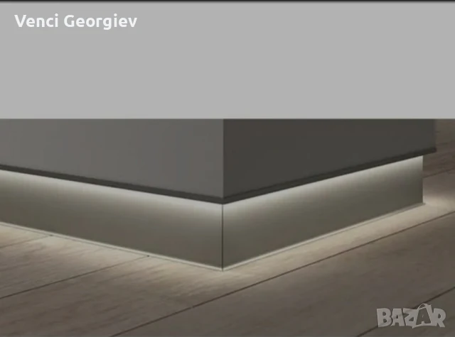 Профил за гипсокартонени тавани и скрит алуминиев перваз с LED, снимка 8 - Лед осветление - 51082010