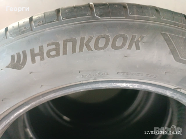 2бр.летни гуми 235/55/19 Hankook, снимка 3 - Гуми и джанти - 53679157