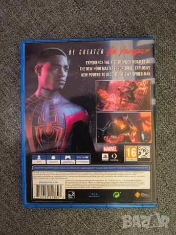 MARVEL Spider-Man Miles Morales - PS4 / PS5, снимка 3 - Игри за PlayStation - 53577700