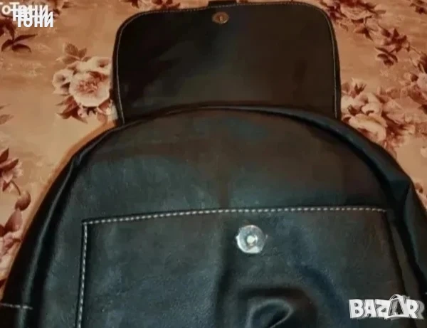 Нова Кожена Дамска Раница, снимка 5 - Раници - 53661285