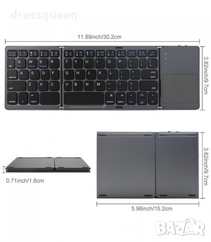 3068 Wireless Bluetooth 3.0 безжичен джойстик с контролер съвместим със смартфони и таблети с Androi, снимка 7 - Клавиатури и мишки - 34251468