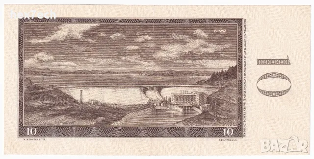 ⭐ Чехословакия 1960 10 крони ⭐, снимка 3 - Нумизматика и бонистика - 56355084