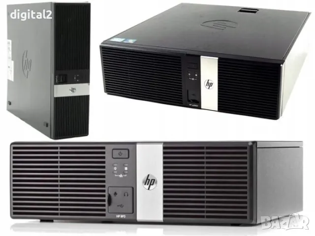 Компютър HP rp5800 Desktop Pentium G860 ,RAM 8GB ,256SSD 24м Гаранция, снимка 6 - Работни компютри - 49634206